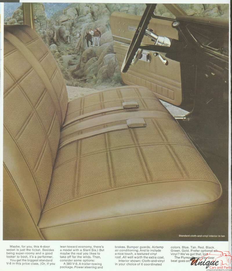 1968 Plymouth Fury Brochure Page 7